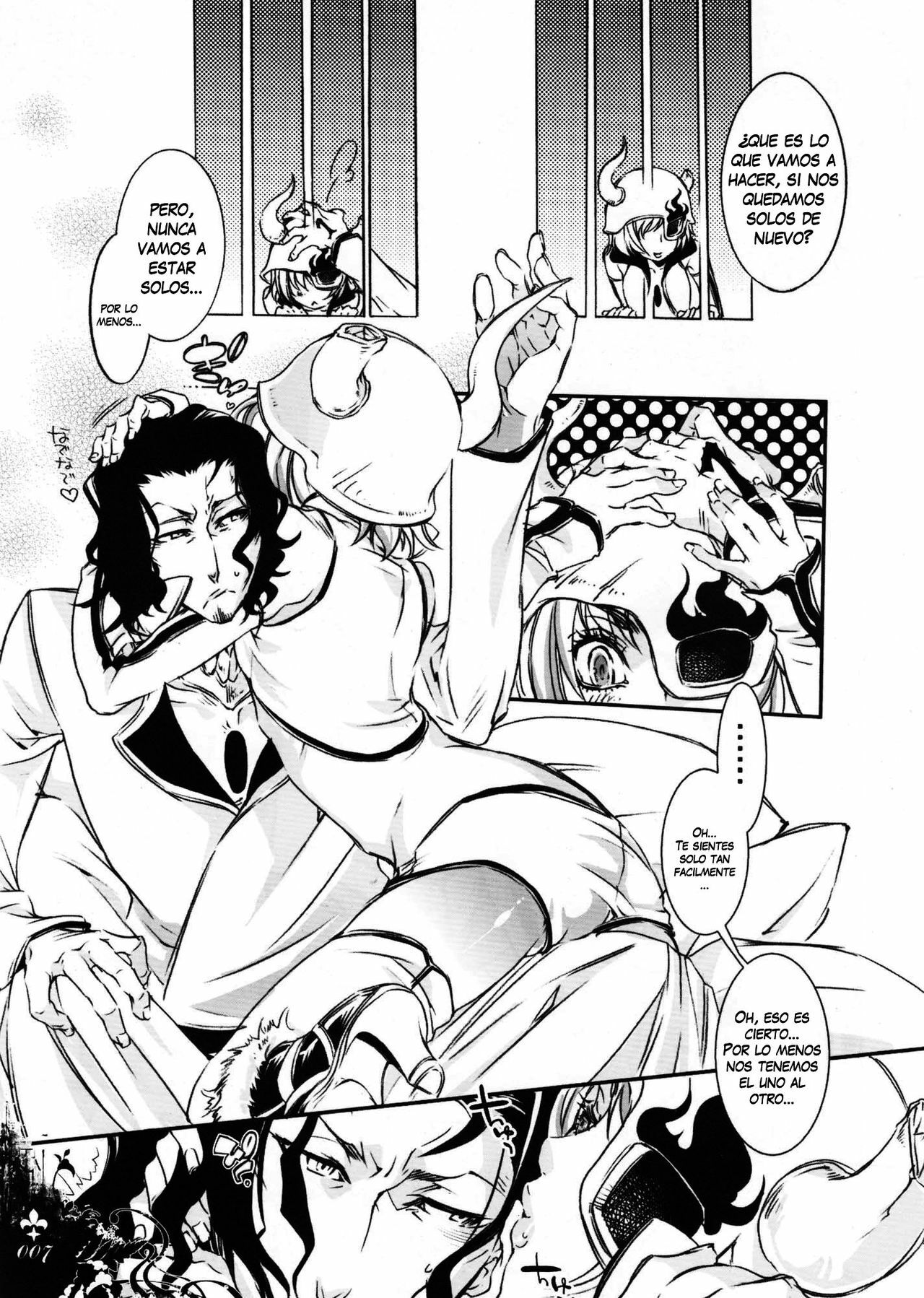 (C77) [Hattori Mitsuka (Sadistic Mary)] La Locura Dispone de Dos (Bleach) [Español] =P666HF= page 10 full