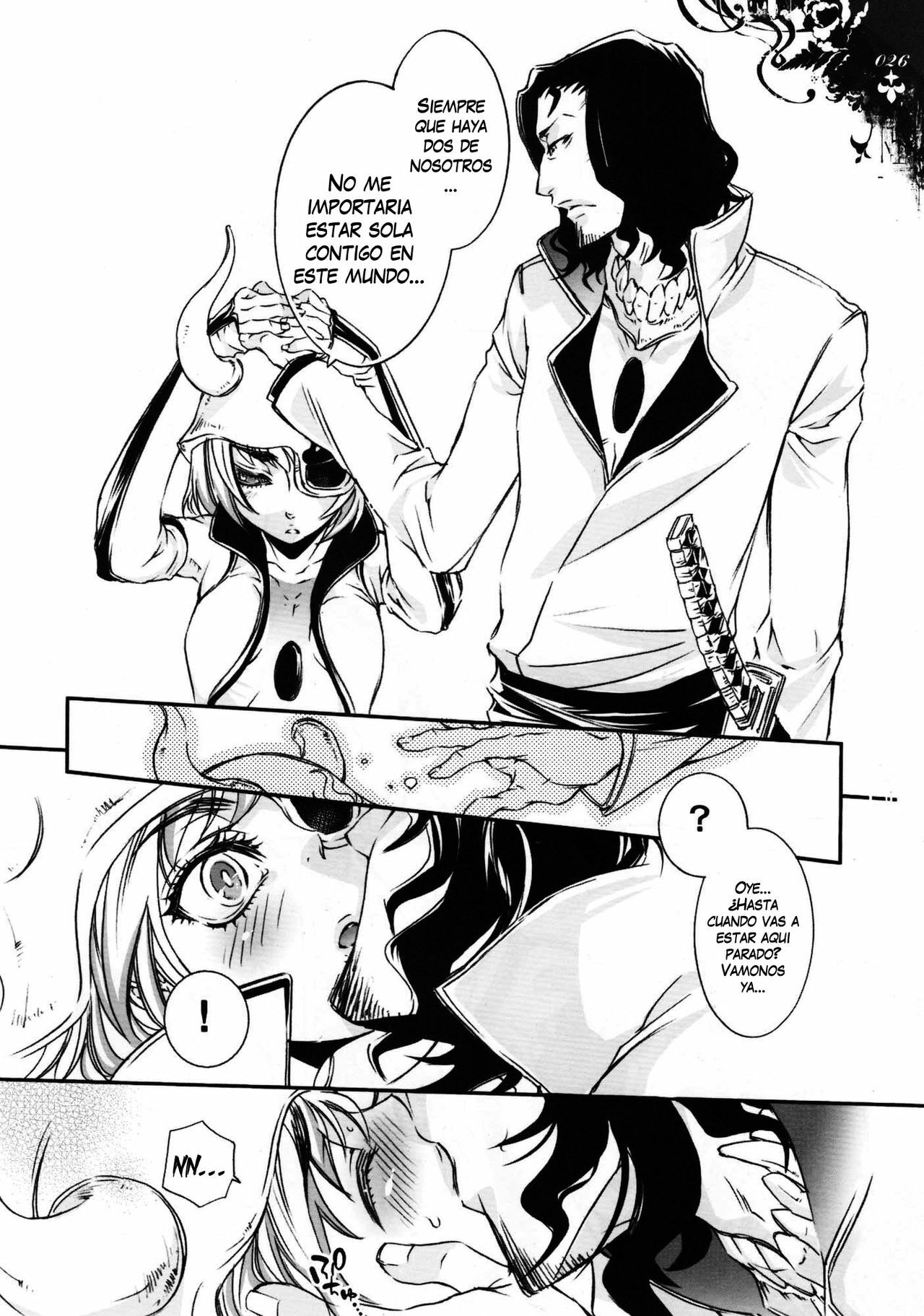 (C77) [Hattori Mitsuka (Sadistic Mary)] La Locura Dispone de Dos (Bleach) [Español] =P666HF= page 27 full