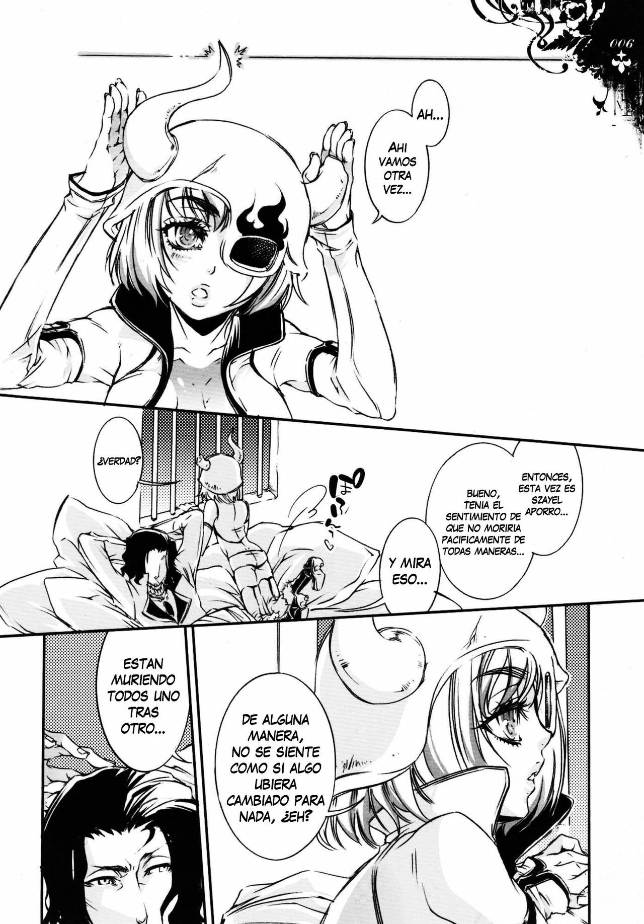 (C77) [Hattori Mitsuka (Sadistic Mary)] La Locura Dispone de Dos (Bleach) [Español] =P666HF= page 9 full
