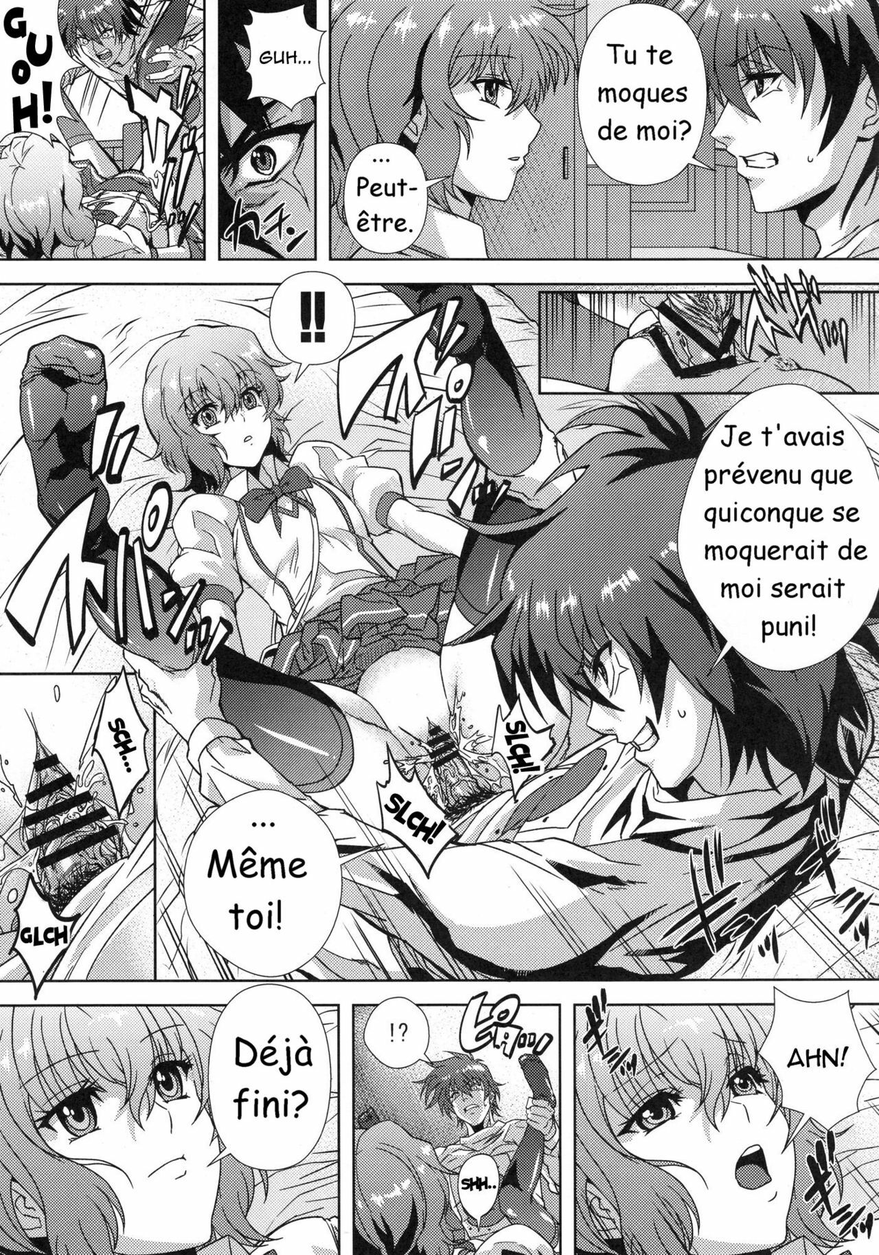(C78) [Kamoro-SA-Z (Migiyori, Oobanburumai)] Douzo Ushiro kara Maou-sama (Ichiban Ushiro no Daimaou) [French] page 14 full