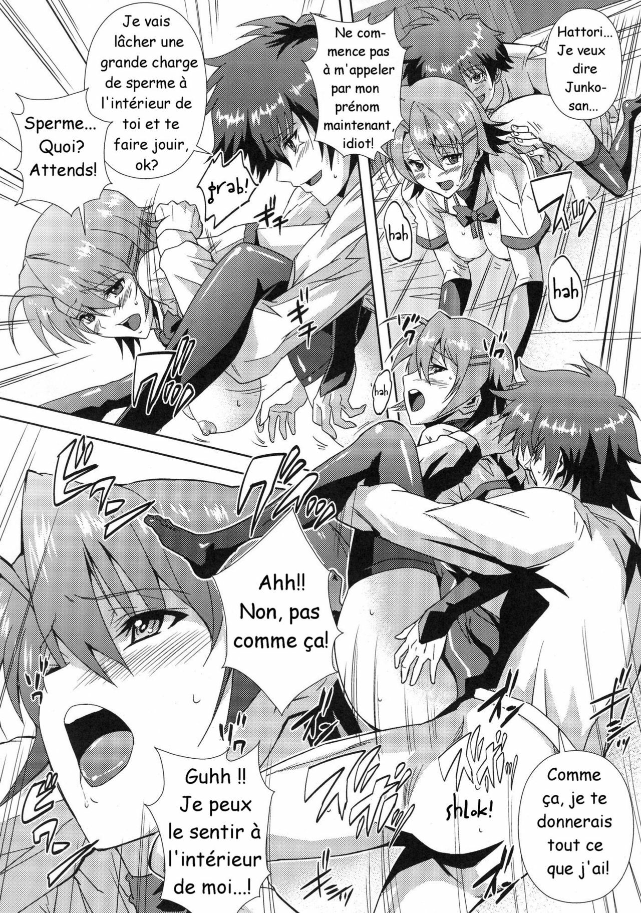 (C78) [Kamoro-SA-Z (Migiyori, Oobanburumai)] Douzo Ushiro kara Maou-sama (Ichiban Ushiro no Daimaou) [French] page 27 full
