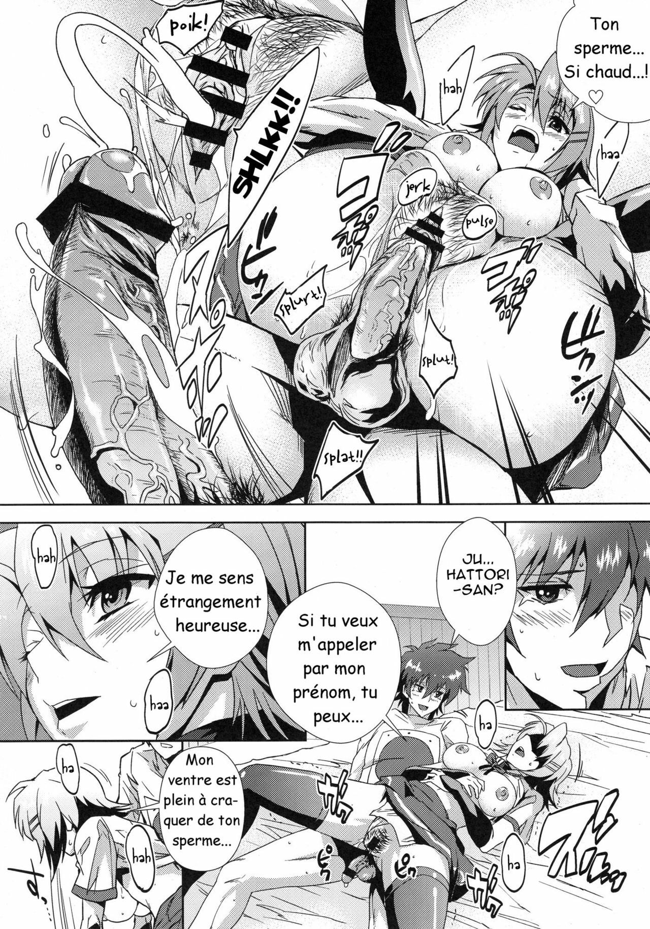 (C78) [Kamoro-SA-Z (Migiyori, Oobanburumai)] Douzo Ushiro kara Maou-sama (Ichiban Ushiro no Daimaou) [French] page 29 full