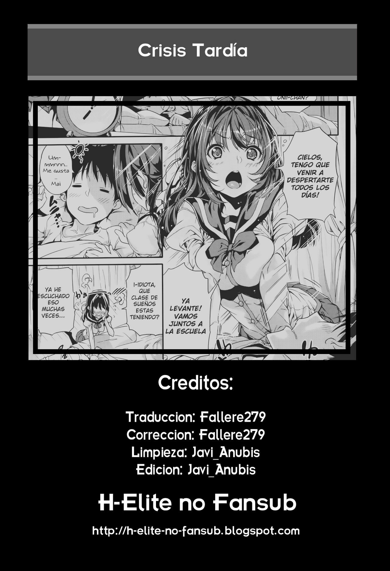 [Kinku] Chikoku Crisis! | Tardy Crisis! (COMIC Megastore 2011-06) [Spanish] [H-Elite] page 23 full
