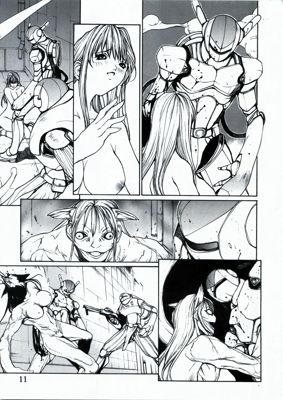 [Customer (Okawari, Nagase Rurio, Coma)] Demonstrate (Devilman) page 11 full