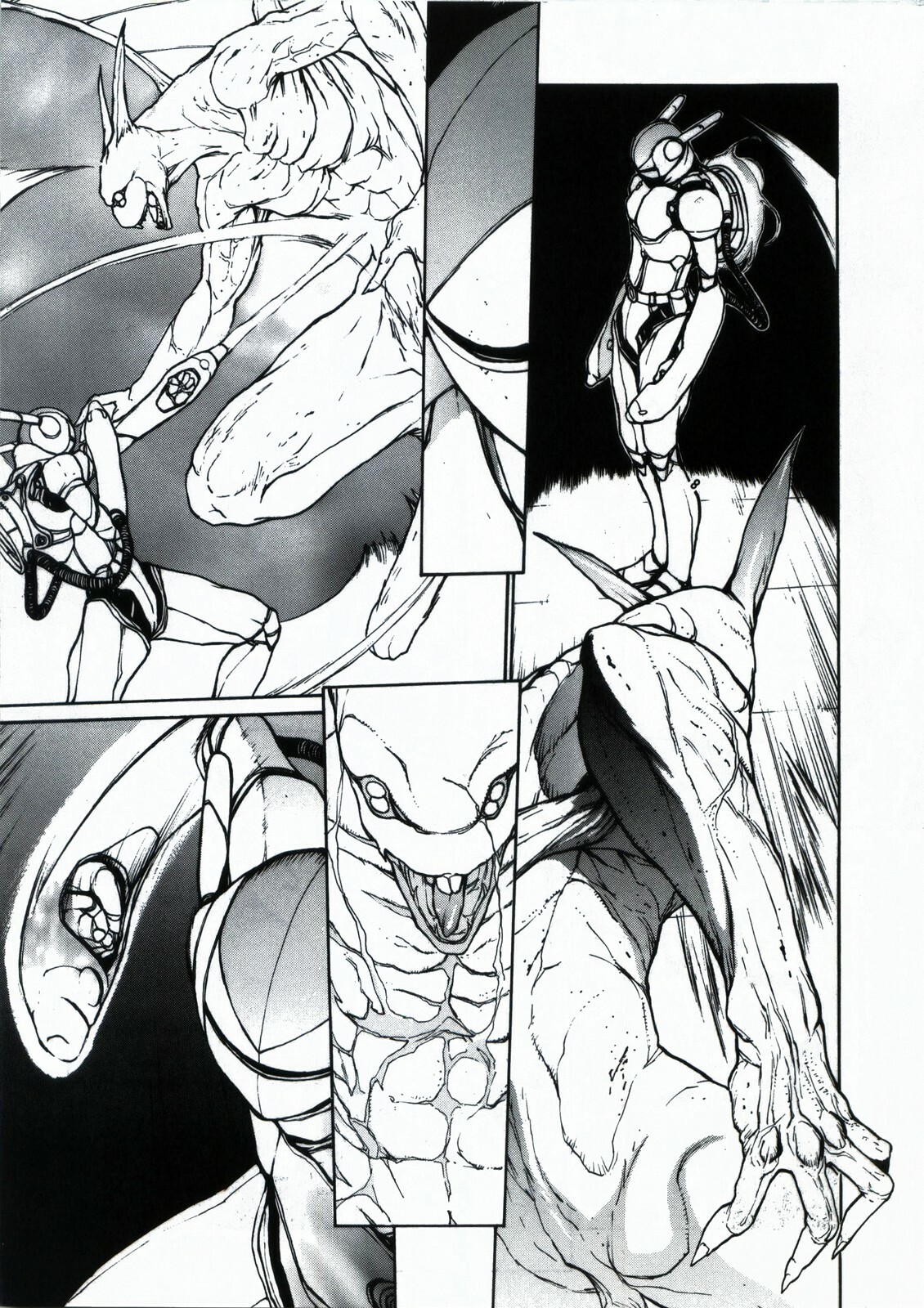 [Customer (Okawari, Nagase Rurio, Coma)] Demonstrate (Devilman) page 9 full