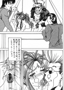 (SC35) [WHITE ELEPHANT (Souma Monooki2tsu Tokage)] Yogoreta Kao no Megami 3 ~Wana Naki~ (Ge) (Ah! My Goddess) - page 14