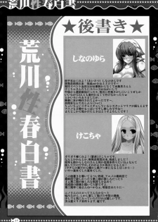 [FANTASY WIND, CHIBIKKO KINGDOM (Shinano Yura, Kekocha)] Arakawa Seiharu Hakusho (Arakawa Under the Bridge) [English] [Slayerjammer] - page 24