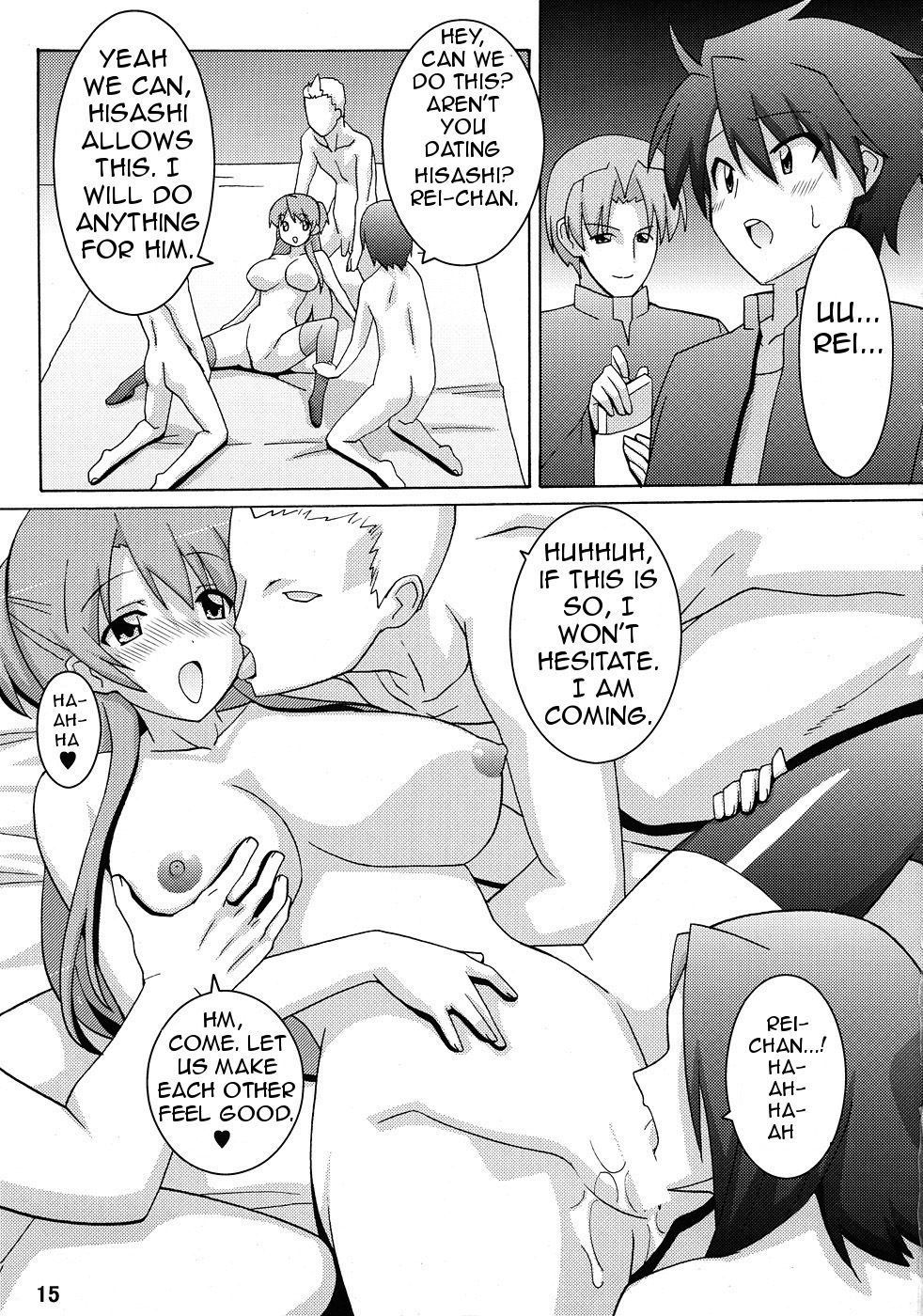 (C79) [Espanya Koubou (Espanya)] NTR OF THE DEAD (HIGHSCHOOL OF THE DEAD) [English] [MidNightPass] page 14 full