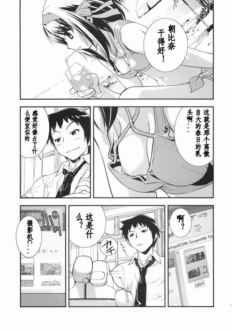 (C72) [Hapoi-Dokoro (Okazaki Takeshi)] Anomaly 0 (The Melancholy of Haruhi Suzumiya) [Chinese] [52H漫画组] page 6 full