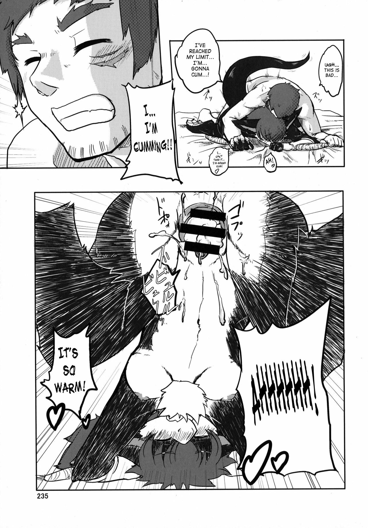 (C80) [TOVIC (Hironosuke)] Dokidoki MonHun Nikki | Dokidoki Monster Hunter Diary (Comic Kemostore 2) [English] [SaHa] page 13 full