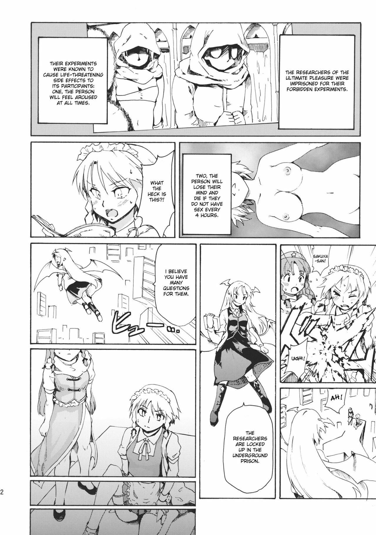 (C80) [PARANOIA CAT (Fujiwara Shunichi)] Touhou Ukiyo Emaki Bishou Knife EXPANSION | Smiling Knife EXPANSION (Touhou Project) [English] [desudesu] page 32 full