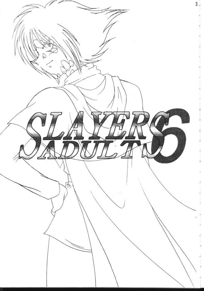 (C54) [Ginmomodou (Mita Satomi)] Slayers Adult 6 (Slayers) page 3 full