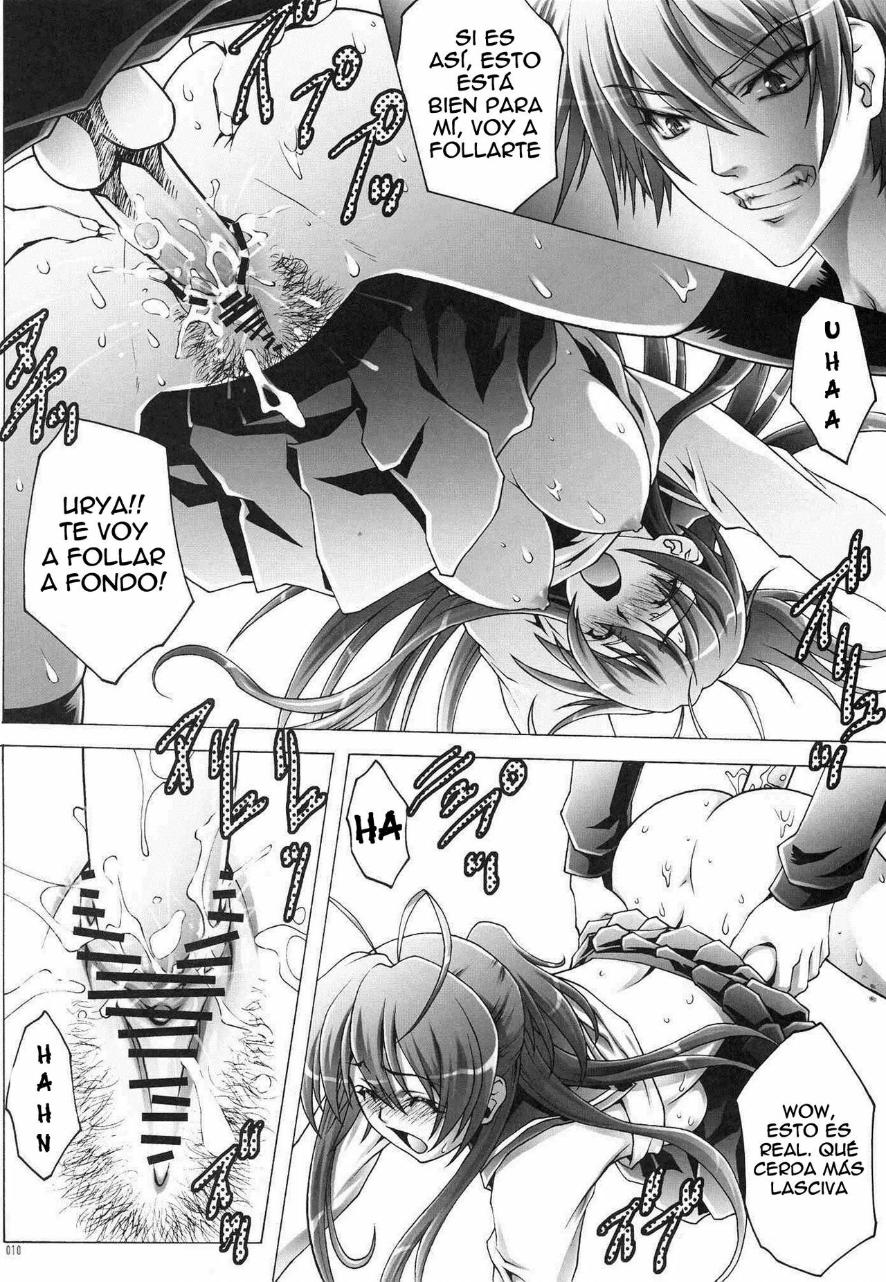 [CLUB54 (Ichigo Mark)] HIGHRISK OF THE DEAD (Highschool of the Dead) [Spanish] [XP95-Hentai] page 9 full