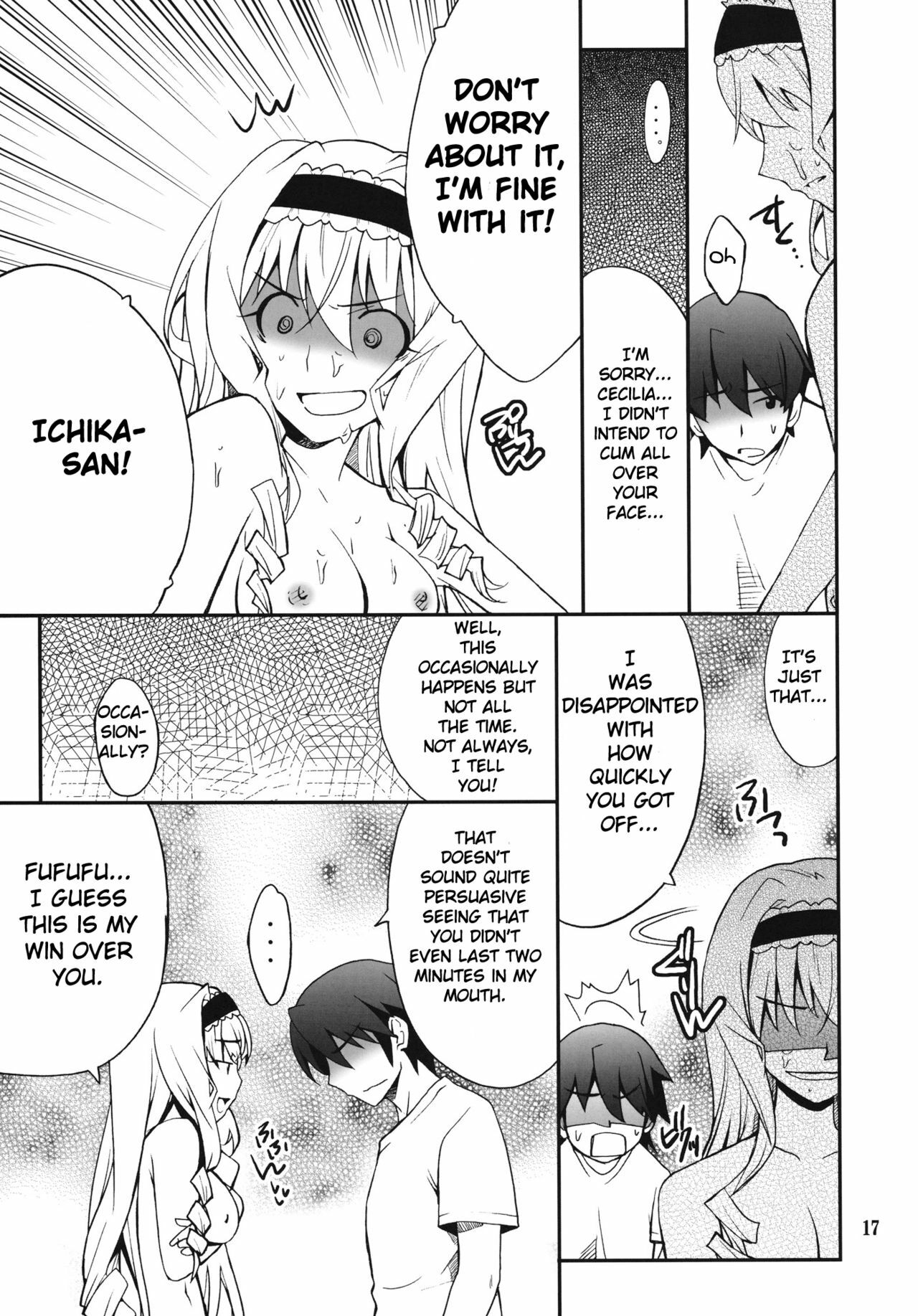 (C80) [P-FOREST (Hozumi Takashi)] Cecilia de Night (Infinite Stratos) [English] [life4Kaoru] page 16 full