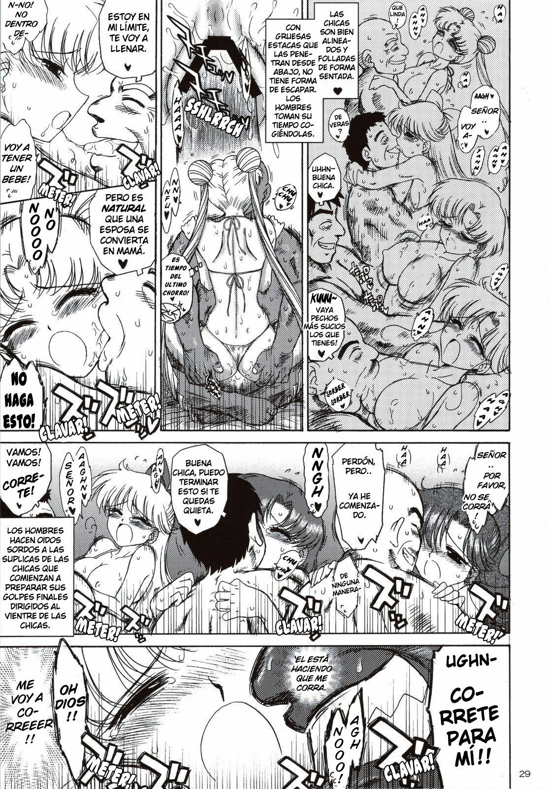 (C74) [BLACK DOG (Kuroinu Juu)] Beach Boy (Bishoujo Senshi Sailor Moon) [Spanish] [PI-B] page 27 full