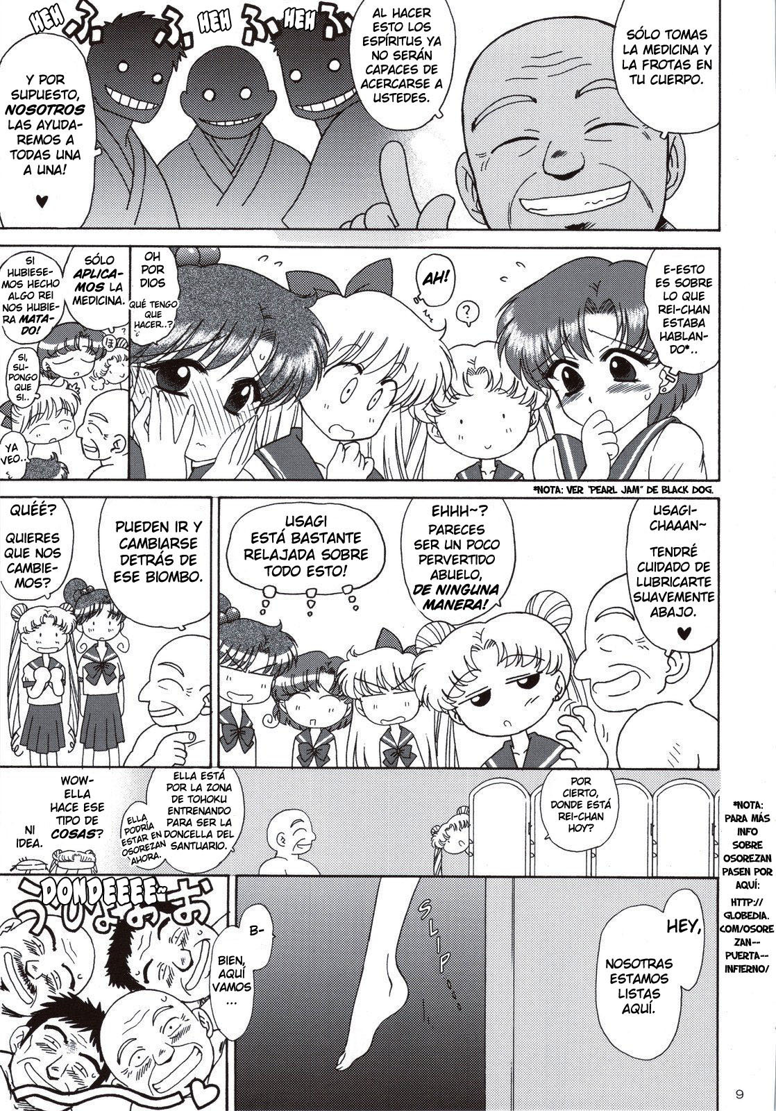 (C74) [BLACK DOG (Kuroinu Juu)] Beach Boy (Bishoujo Senshi Sailor Moon) [Spanish] [PI-B] page 7 full