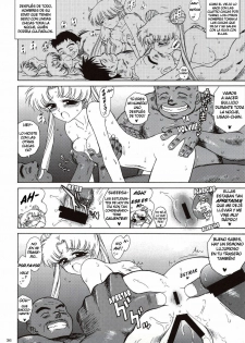 (C74) [BLACK DOG (Kuroinu Juu)] Beach Boy (Bishoujo Senshi Sailor Moon) [Spanish] [PI-B] - page 34