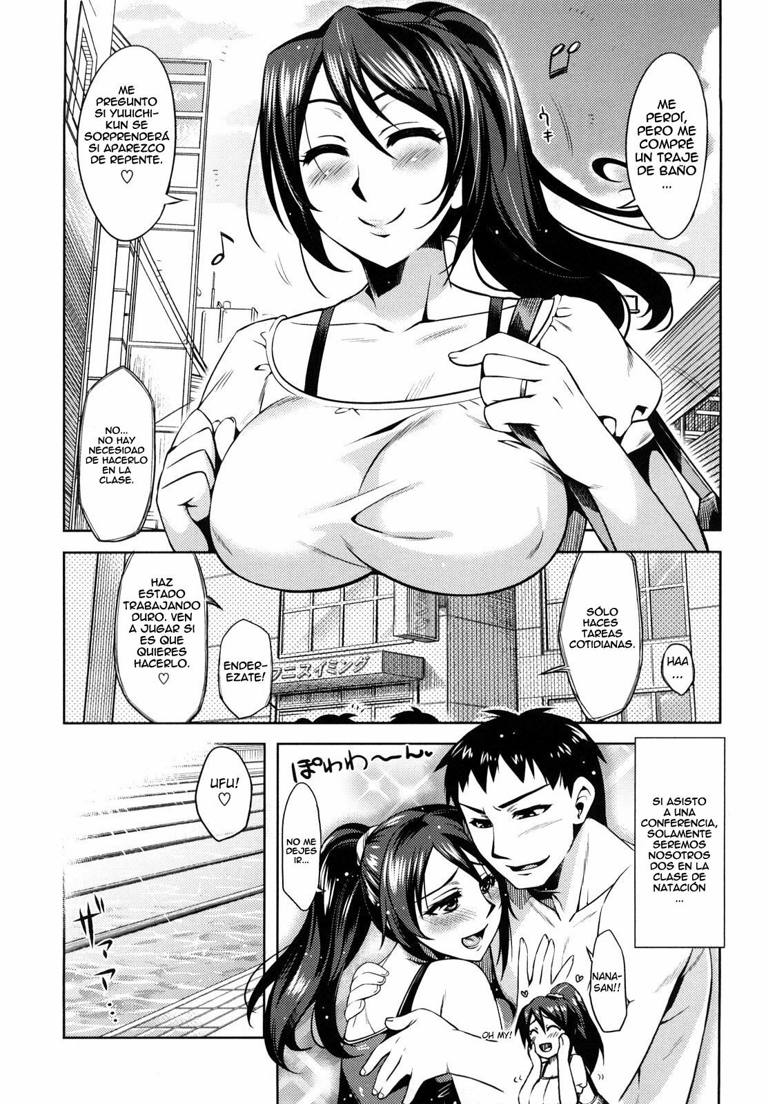 [ReDrop] Mrs. Pool Side (Natsu Koi) [Spanish] [XP95-Hentai] page 1 full