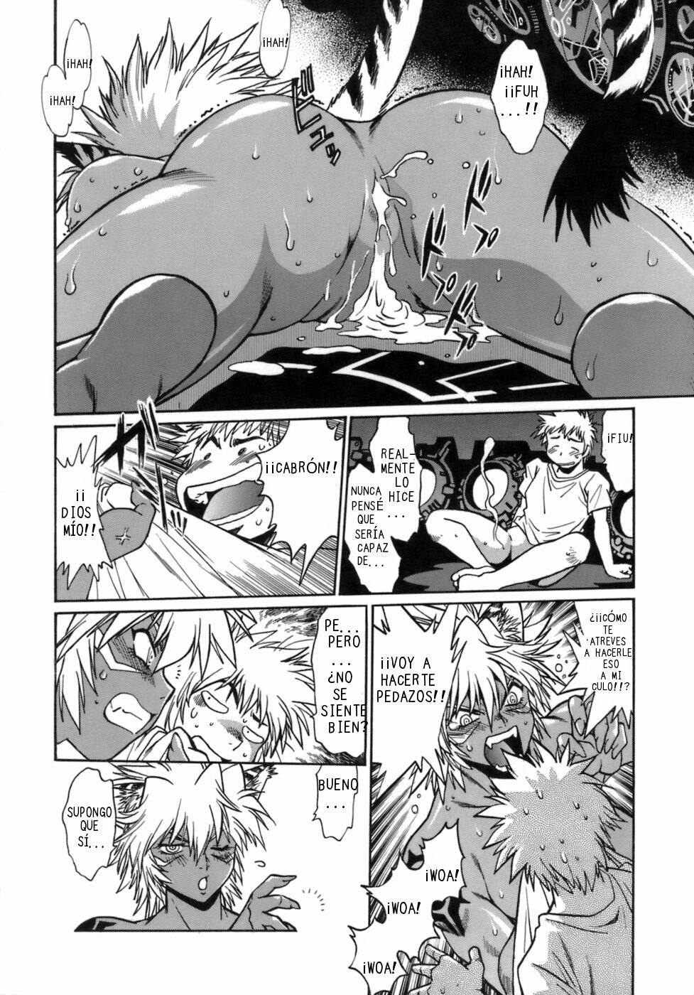 [Manabe Jouji] Tail Chaser 1 [Spanish] [CHMOD -R 777] page 160 full