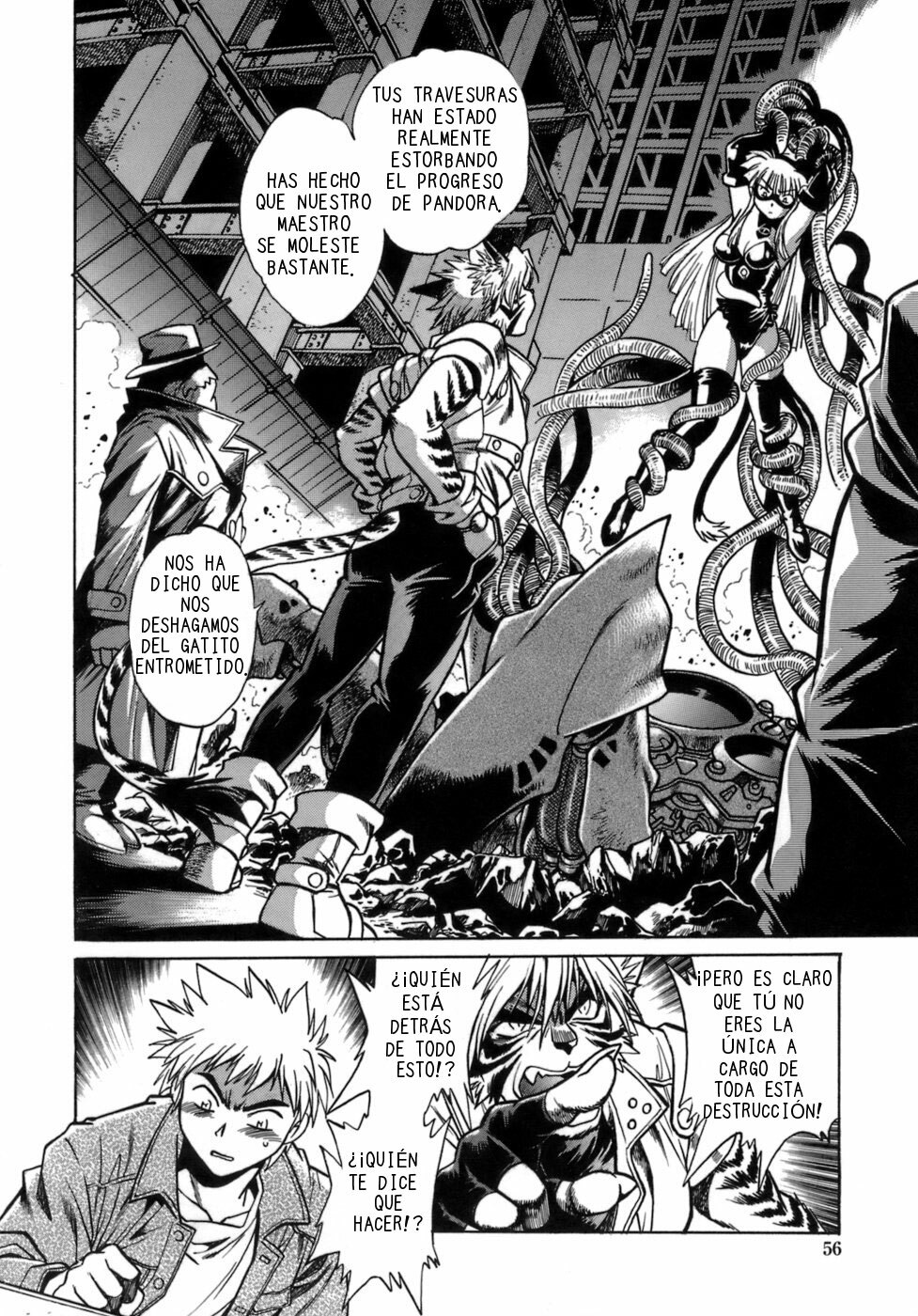 [Manabe Jouji] Tail Chaser 1 [Spanish] [CHMOD -R 777] page 58 full