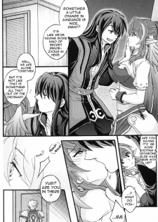 (C80) [Katakuchiiwashi (Asagi Yukia)] Secretum (Tales of Vesperia) [English] [thetsuuyaku] - page 5