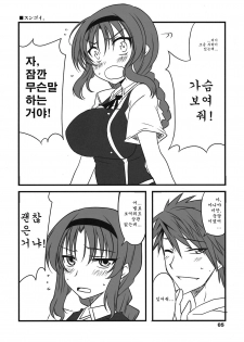 (C80) [BlueMage (Aoi Manabu)] Chuck Boon Frag! (D-Frag!) [Korean] - page 5