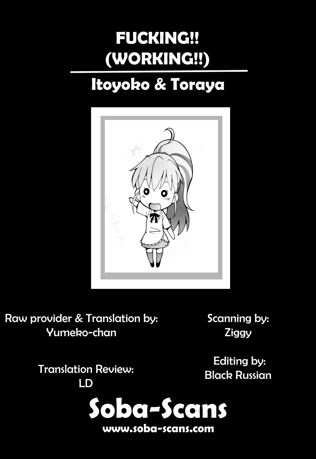 (Toramatsuri 2010) [Toraya (ITOYOKO)] FUCKING!! (WORKING!!) [English] [Soba-Scans] page 40 full