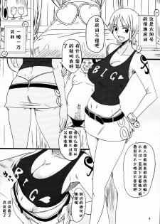 (C76) [Dashigara 100% (Minpei Ichigo)] Nami ni norou! | Hop Aboard Nami! (One Piece) [Chinese] [黑条汉化] - page 2