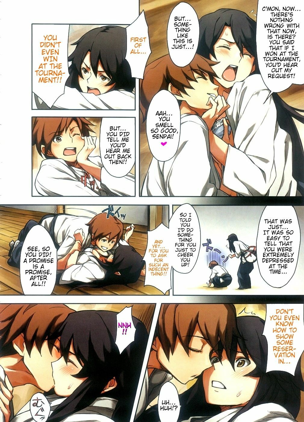 [Minato Fumi] Senpai Onegai! | I Have A Favor to Ask, Senpai! (COMIC Megastore 2008-10) [English] [PSYN] page 2 full