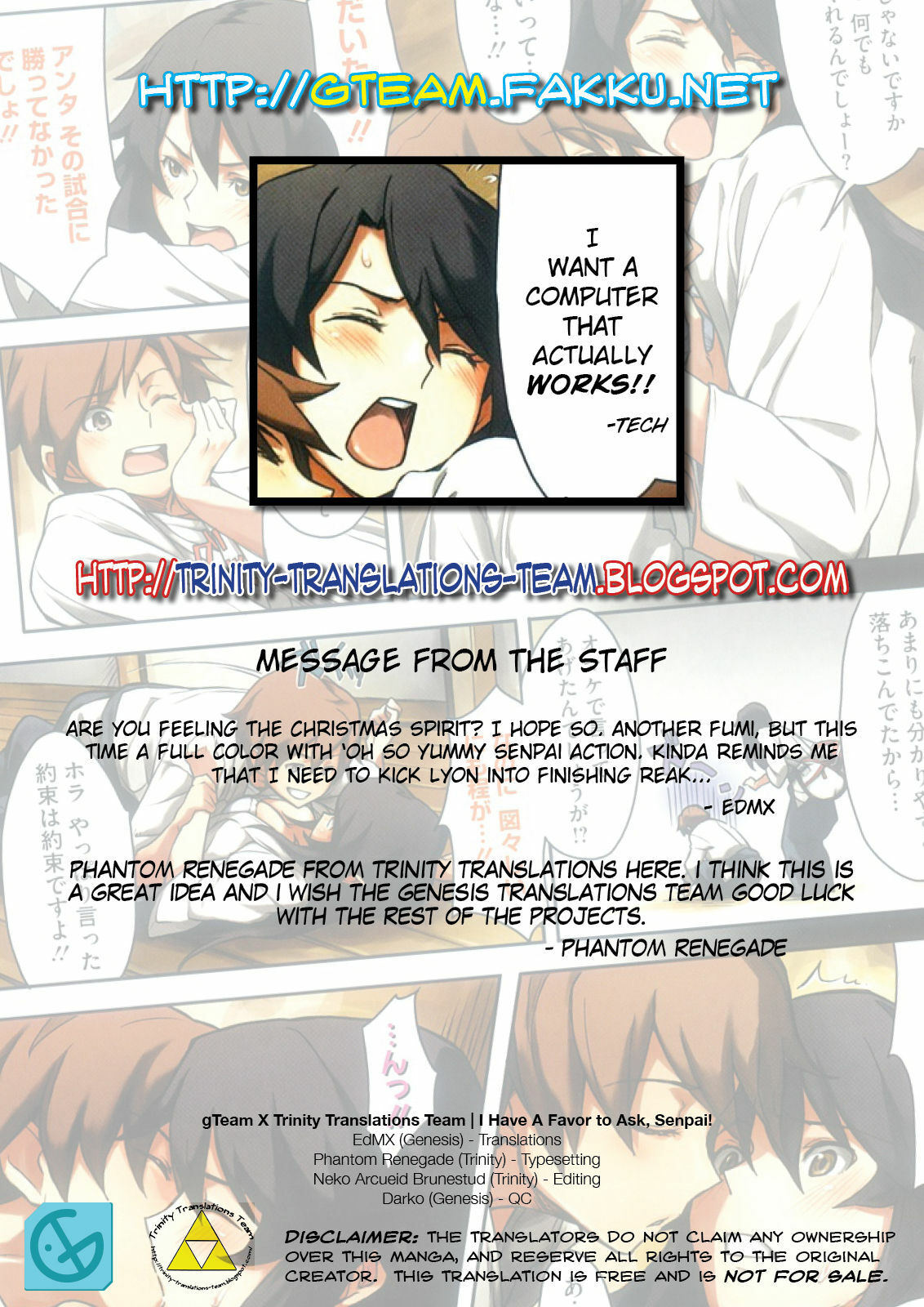 [Minato Fumi] Senpai Onegai! | I Have A Favor to Ask, Senpai! (COMIC Megastore 2008-10) [English] [PSYN] page 7 full