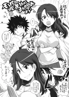 [Maruarai (Arai Kazuki)] Test steron? (Toaru Majutsu no Index) - page 2