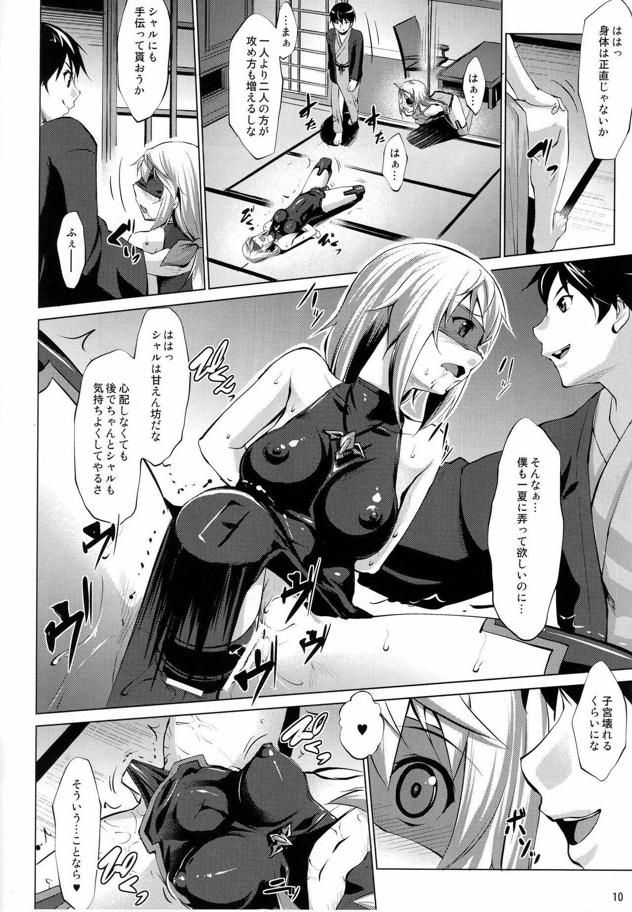 (C80) [Nanatsu no Kagiana (Nanakagi Satoshi)] Immoral Stratos 2 (IS Infinite Stratos) page 10 full