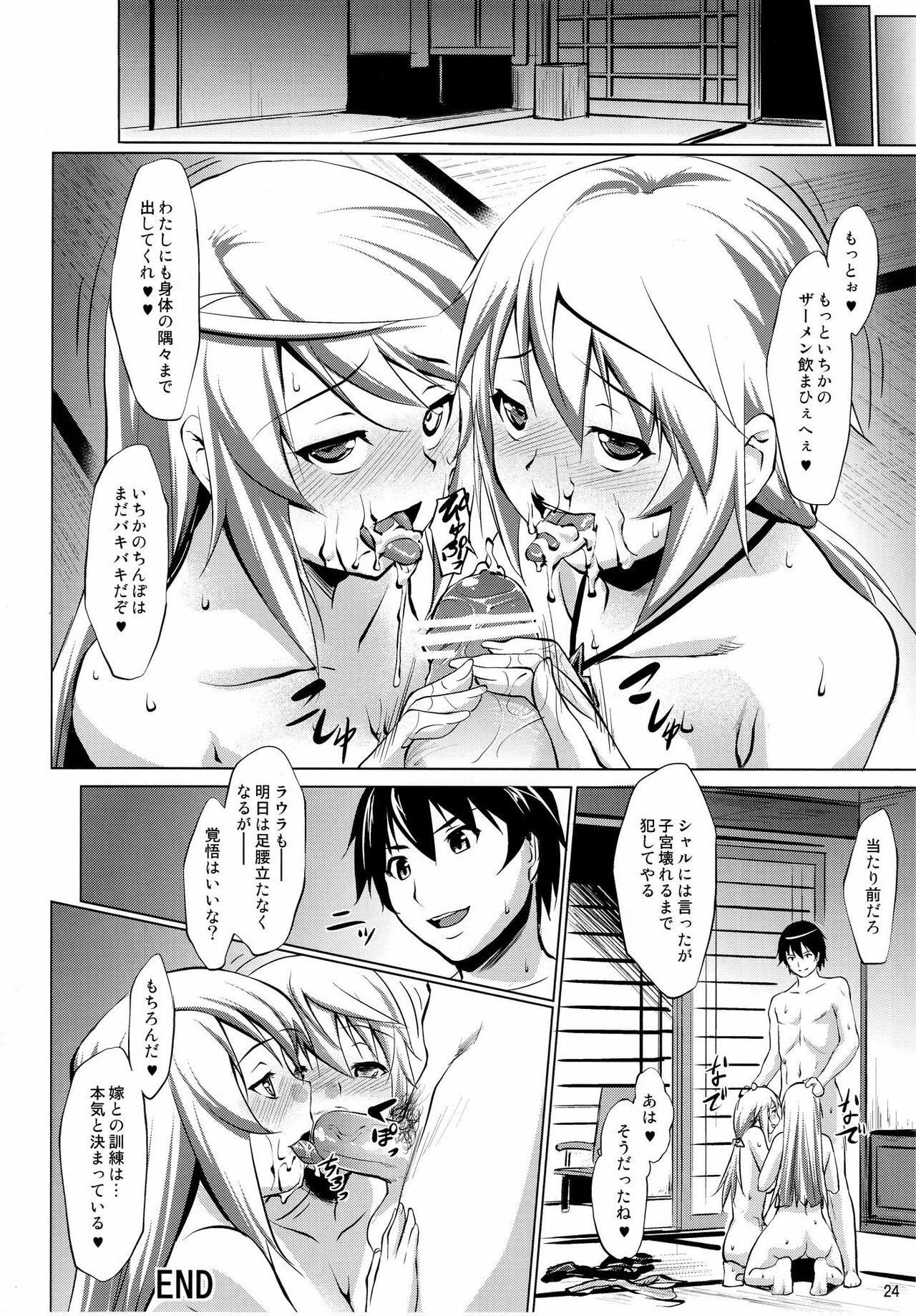 (C80) [Nanatsu no Kagiana (Nanakagi Satoshi)] Immoral Stratos 2 (IS Infinite Stratos) page 24 full