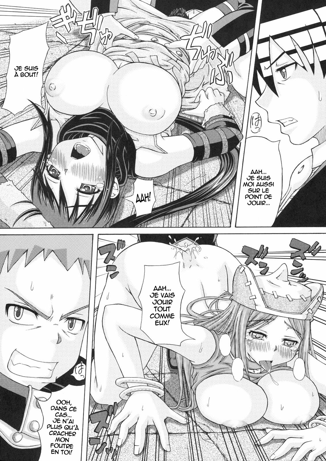 (C77) [Rabbit Labyrinth (Namikaze Rankuu,Yumura Hiroyuki)] RABI×2 3rd (Soul Eater) [French] page 17 full