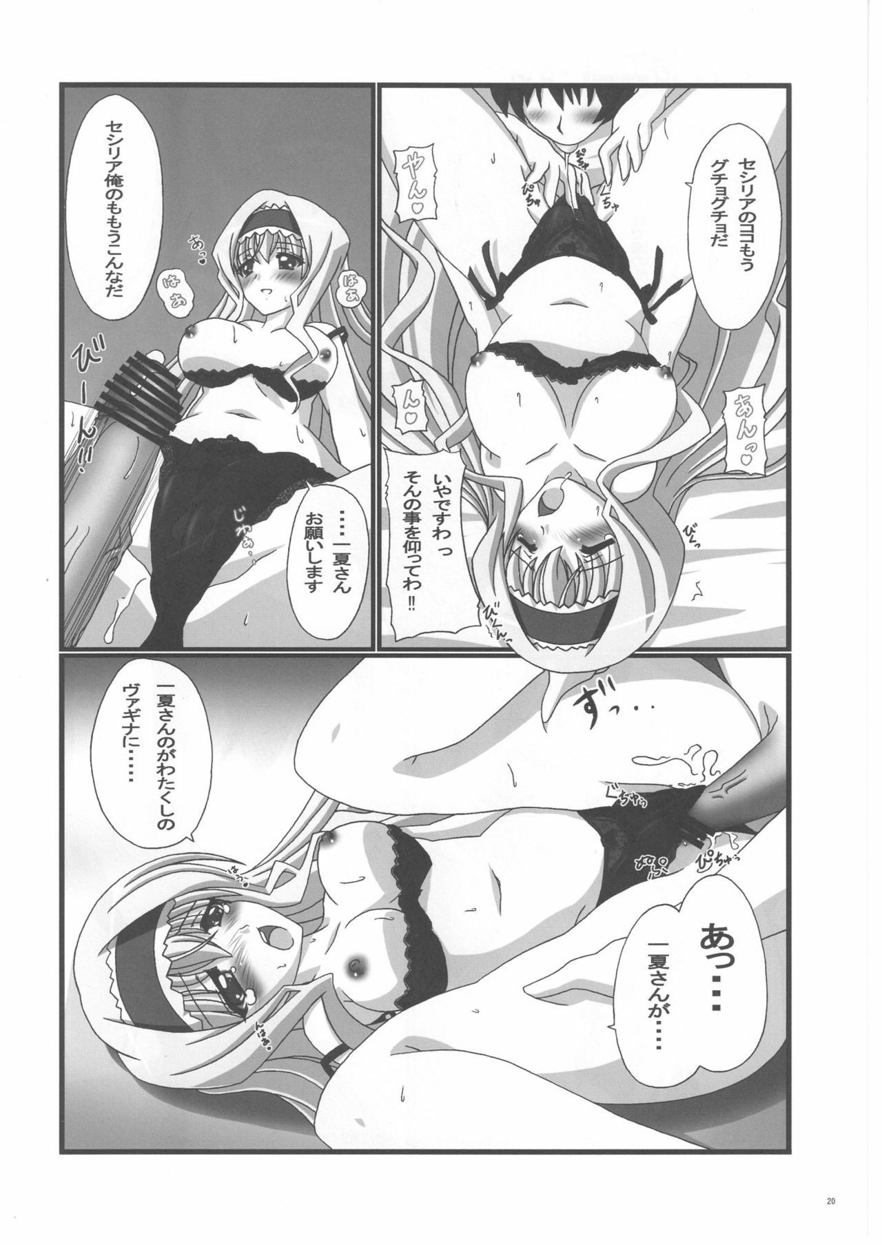 (ComiComi15) [C.R's NEST (C.R, Chouzetsu Yarou, Kebiishi)] Trinity Stratos (IS ) page 20 full