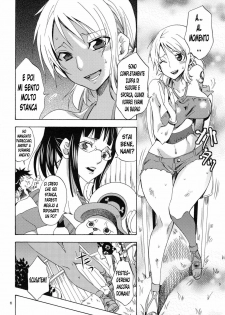 (SC48) [Kurione-sha (YU-RI)] EROTIC WORLD (One Piece) [Italian] [Hentai Fantasy] - page 5