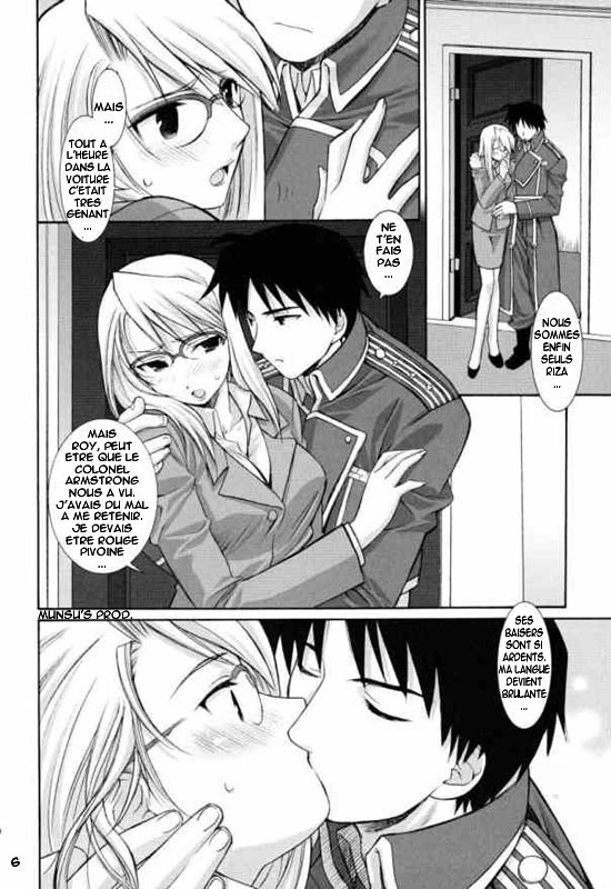 (C66) [Totsugeki Wolf (Yuuki Mitsuru)] BITTER SWEET (Fullmetal Alchemist) [French] [MunSu] page 7 full