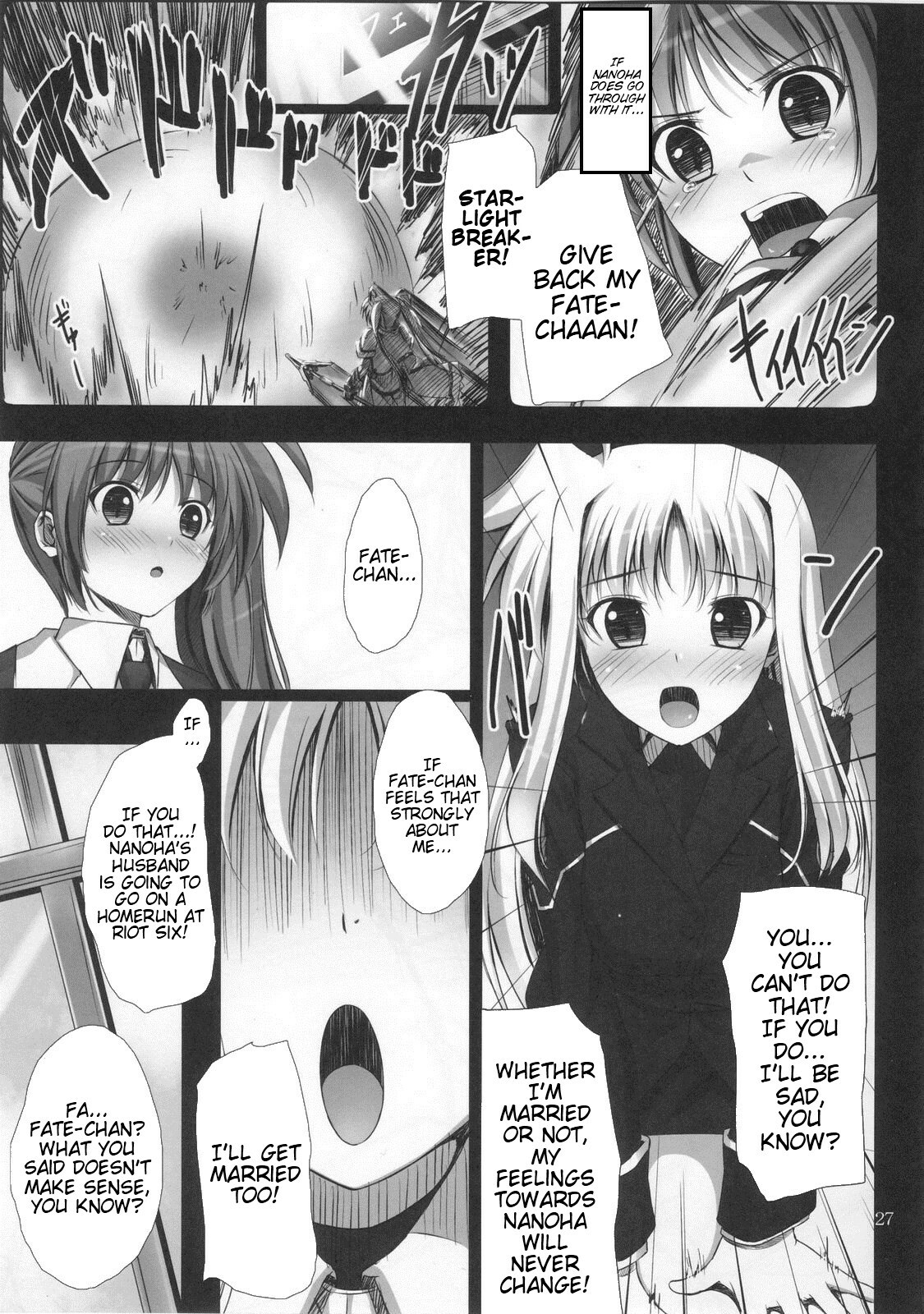 (C80) [IV VA SHIN (Mikuni Mizuki)] Home Sweet Home ～ Fate hen ～ (Mahou Shoujo Lyrical Nanoha) [English] [Team Vanilla + Trinity Translations Team] page 26 full