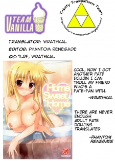 (C80) [IV VA SHIN (Mikuni Mizuki)] Home Sweet Home ～ Fate hen ～ (Mahou Shoujo Lyrical Nanoha) [English] [Team Vanilla + Trinity Translations Team] - page 31