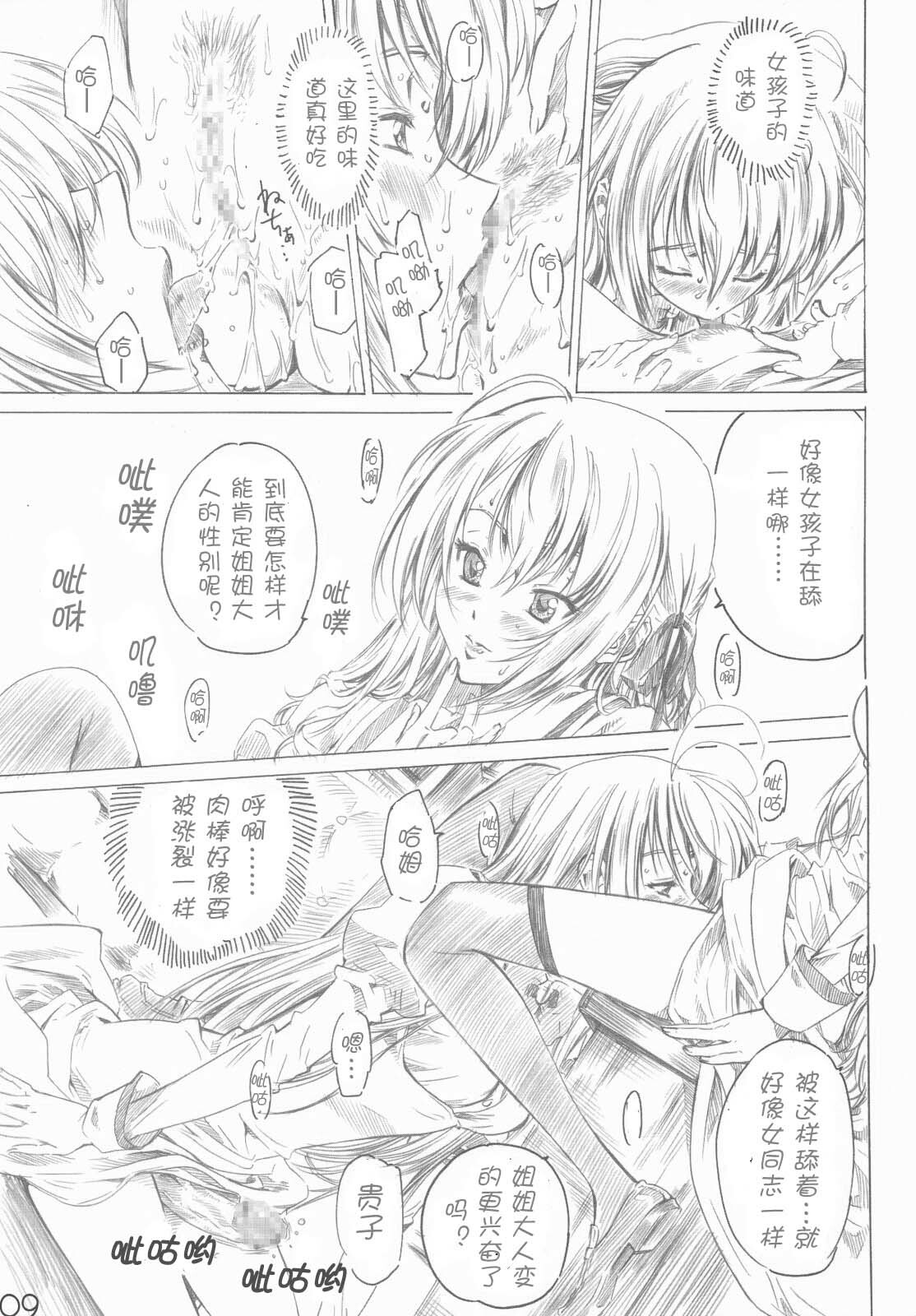 (C71) [MARUTA-DOJO (MARUTA)] Otome wa Boku de nani shiteru (Otome wa Boku ni Koishiteru) [Chinese] [N·L·S汉化组] page 8 full