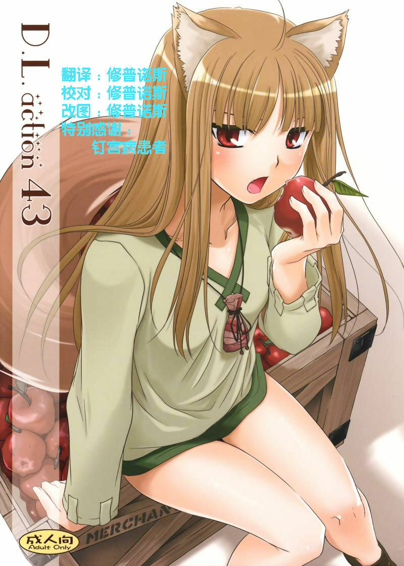 (COMIC1☆2) [Digital Lover (Nakajima Yuka)] D.L. action 43 (Spice and Wolf) [Chinese] [ACT-SJH汉化] page 1 full