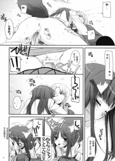 (COMIC1☆2) [Digital Lover (Nakajima Yuka)] D.L. action 43 (Spice and Wolf) [Chinese] [ACT-SJH汉化] - page 23