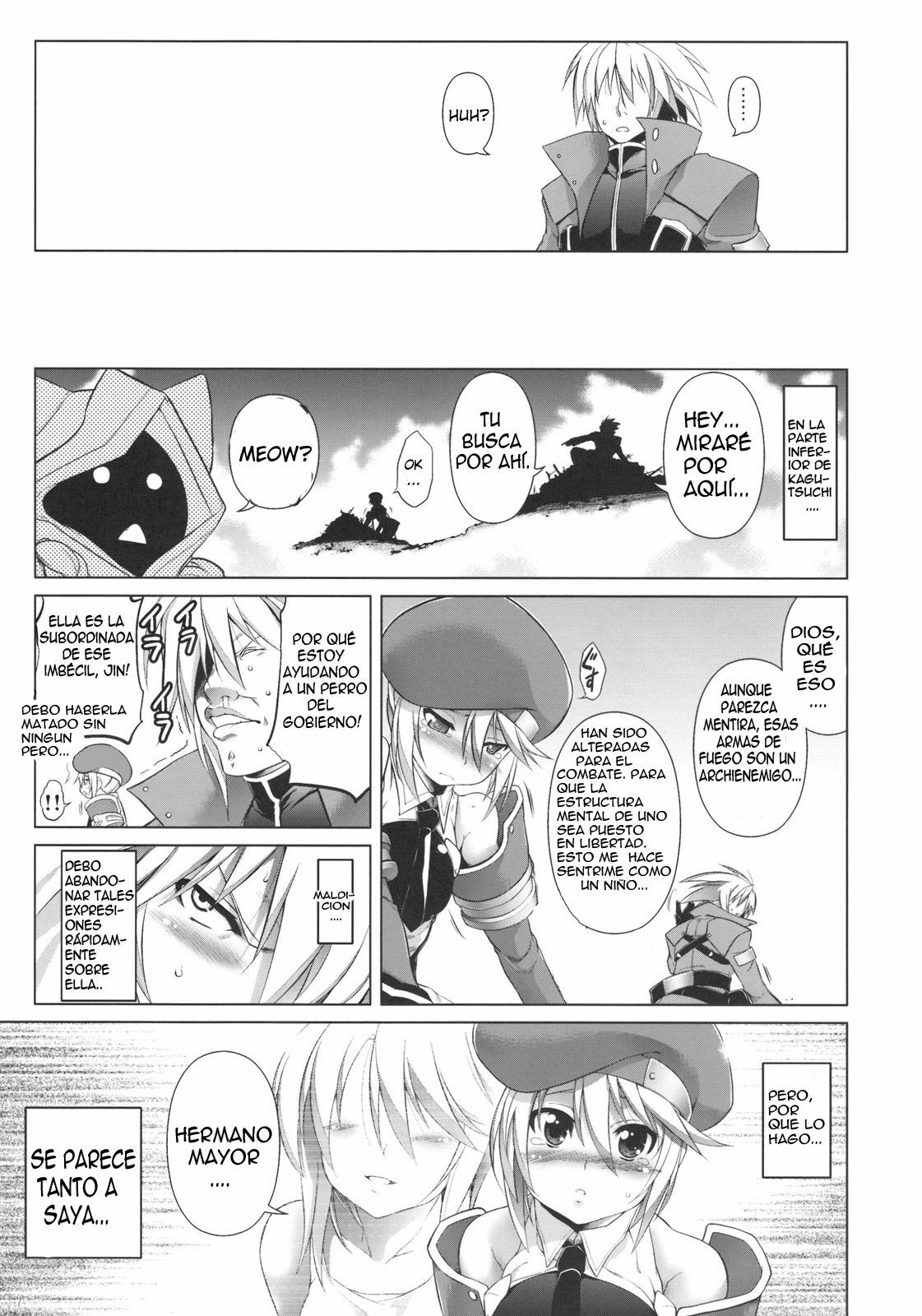 (C77) [STUDIO TIAMAT (TANABE)] BREAK BLUE (BLAZBLUE) [Spanish] [XP95-Anime] page 4 full