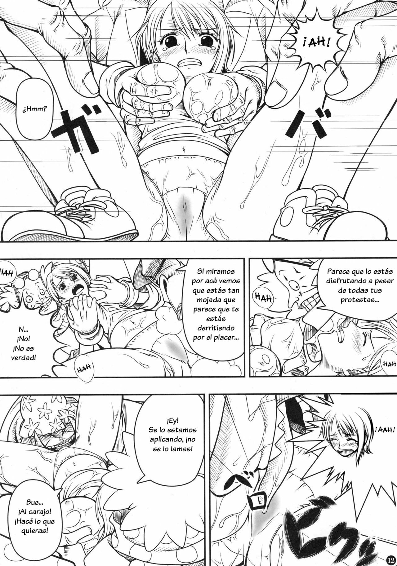 (C78) [Mikenekodou (Muten)] INSTINCT WORLD (One Piece) [Spanish] {El nido del Cóndor} page 11 full