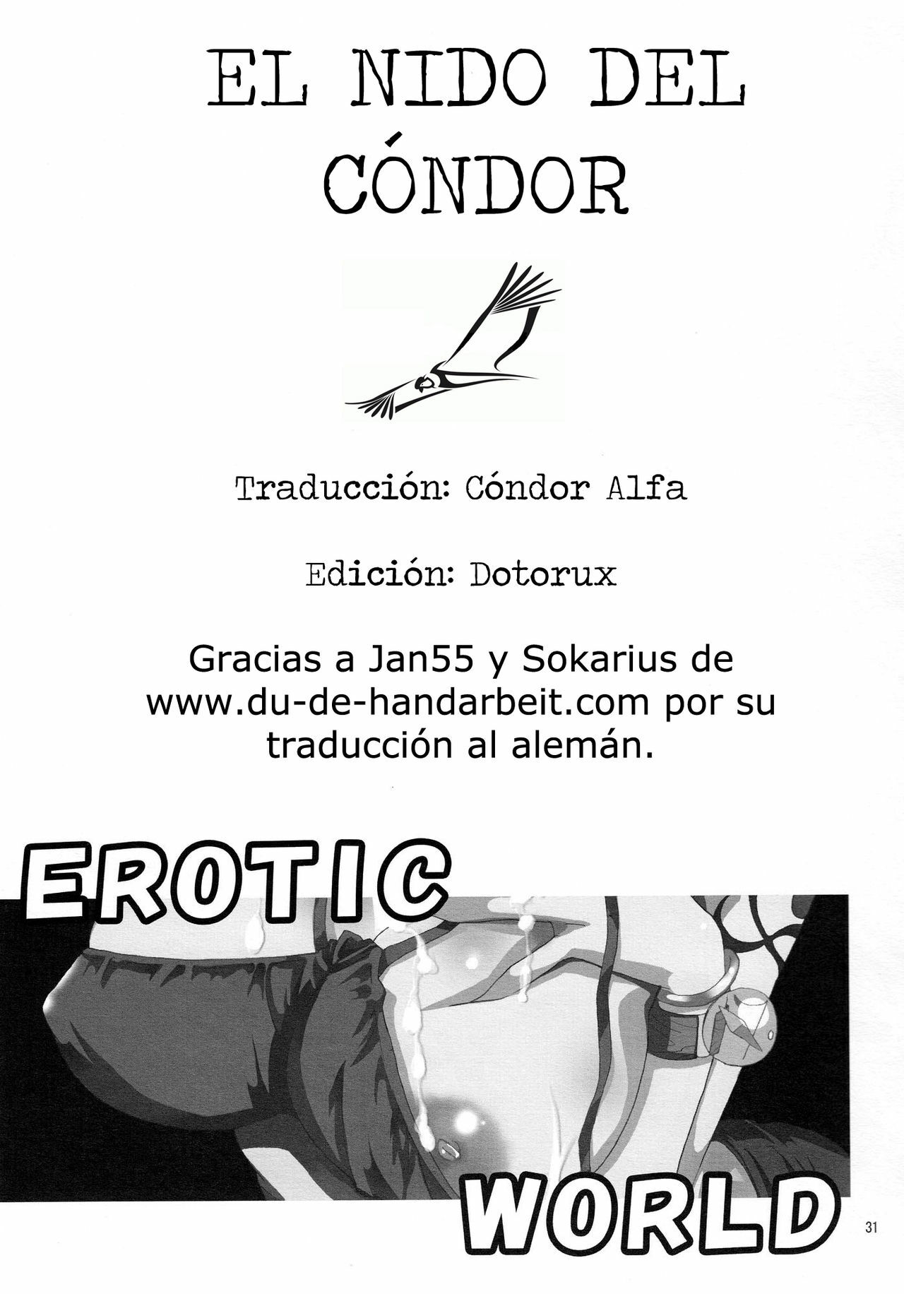 (SC48) [Kurione-sha (YU-RI)] EROTIC WORLD (One Piece) [Spanish] {El nido del Cóndor} page 30 full