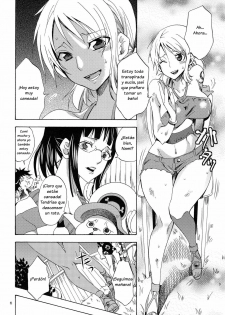 (SC48) [Kurione-sha (YU-RI)] EROTIC WORLD (One Piece) [Spanish] {El nido del Cóndor} - page 5