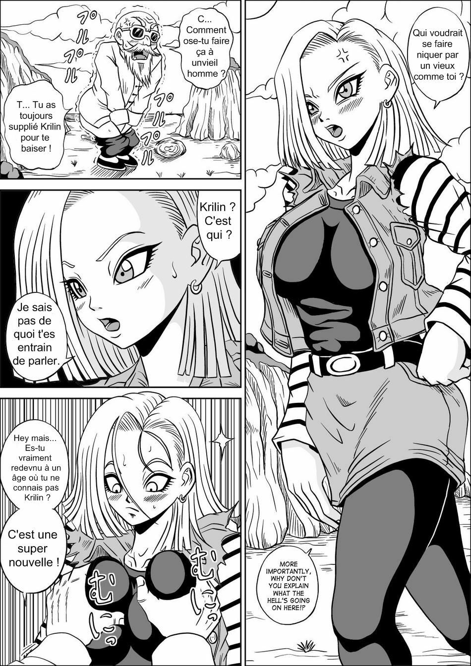 [Pyramid House (Muscleman)] Kame Sennin no Yabou | Kame-Sennin's Ambition (Dragon Ball Z) [French] [Wawave28] page 10 full