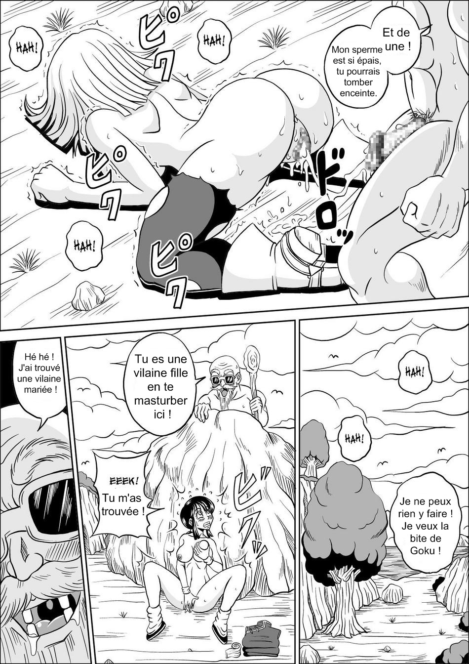 [Pyramid House (Muscleman)] Kame Sennin no Yabou | Kame-Sennin's Ambition (Dragon Ball Z) [French] [Wawave28] page 21 full