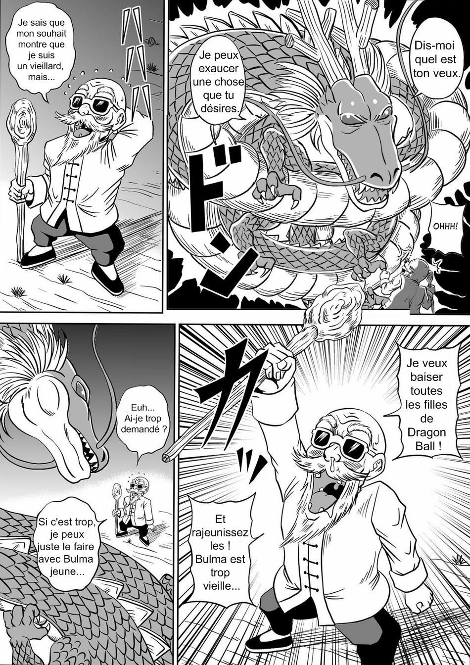 [Pyramid House (Muscleman)] Kame Sennin no Yabou | Kame-Sennin's Ambition (Dragon Ball Z) [French] [Wawave28] page 7 full