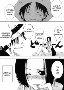 [Benimaru Club (Housuiin Aomaru)] Pirate Empress (One Piece) [Spanish] [El nido del Cóndor] - page 19